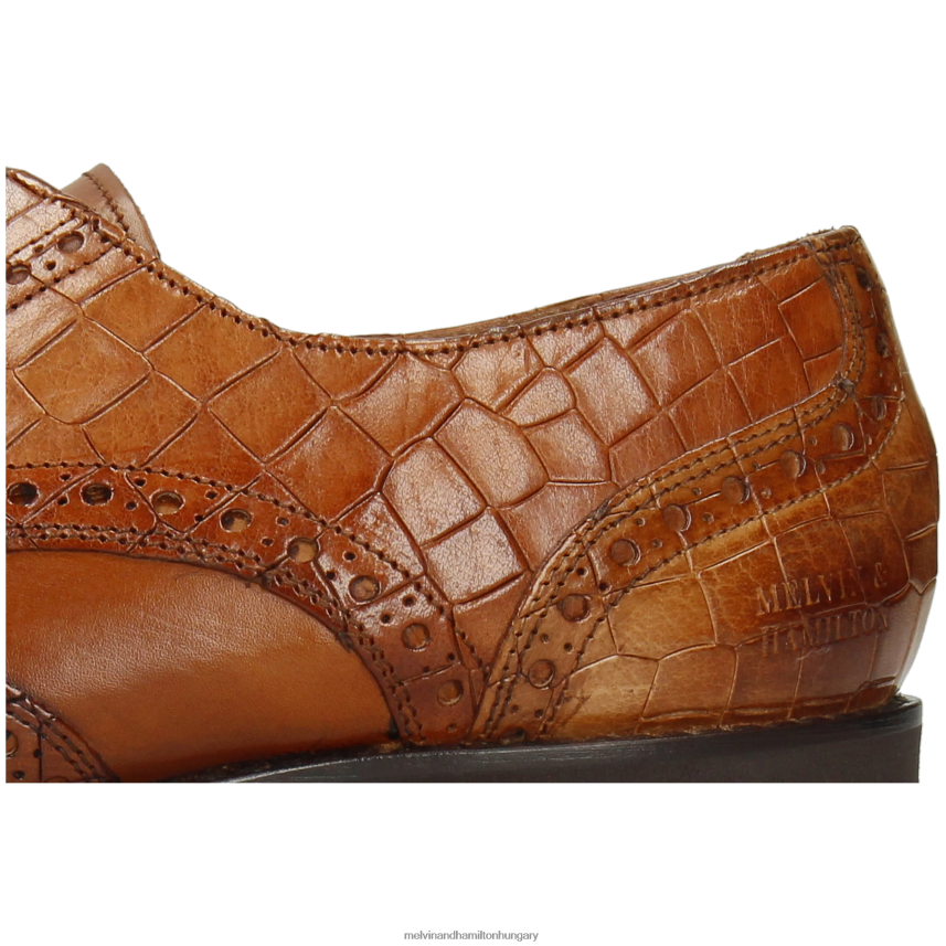 férfiak Melvin & Hamilton 42FNT560 derbi cipő barna kane 5