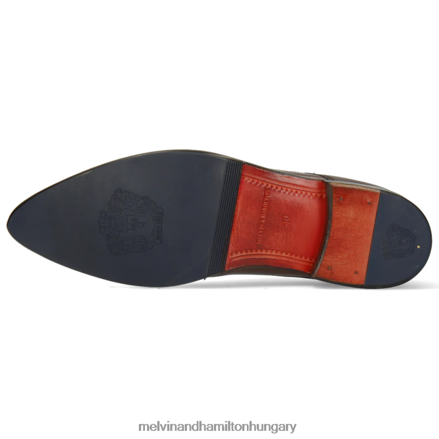 férfiak Melvin & Hamilton 42FNT564 derbi cipő barna toni 36