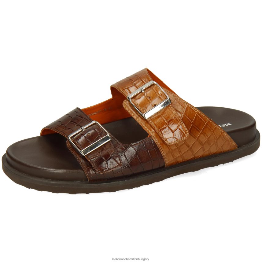 férfiak Melvin & Hamilton 42FNT715 öszvérek barna Róbert 18