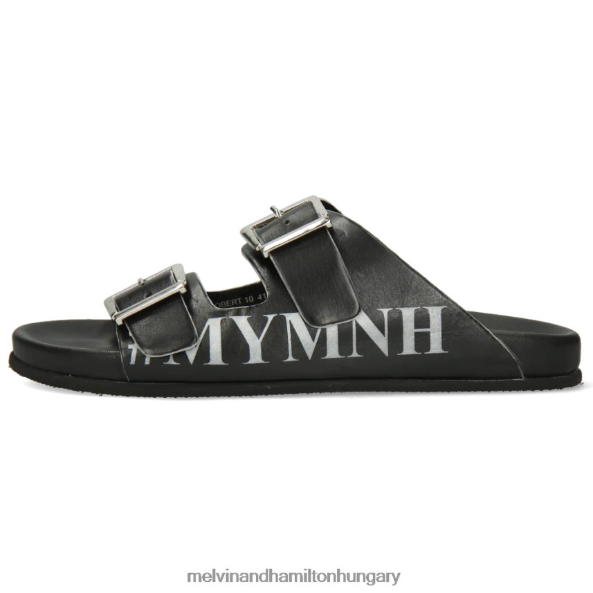 férfiak Melvin & Hamilton 42FNT719 öszvérek fekete Róbert 10