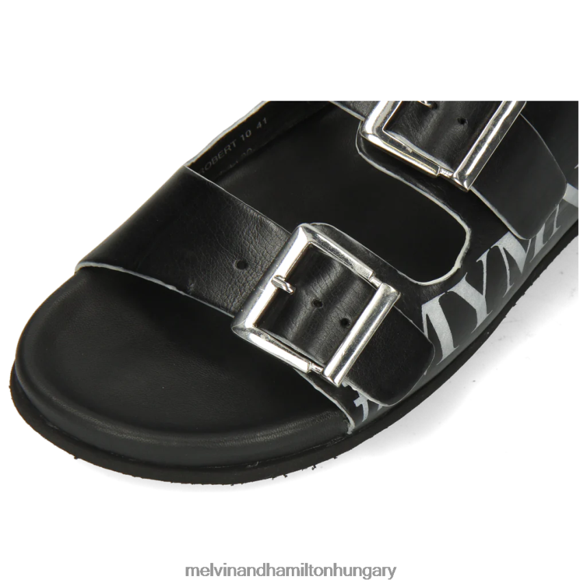 férfiak Melvin & Hamilton 42FNT719 öszvérek fekete Róbert 10