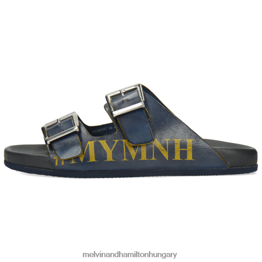 férfiak Melvin & Hamilton 42FNT727 öszvérek kék Róbert 10