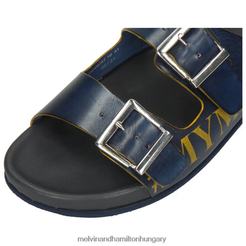 férfiak Melvin & Hamilton 42FNT727 öszvérek kék Róbert 10