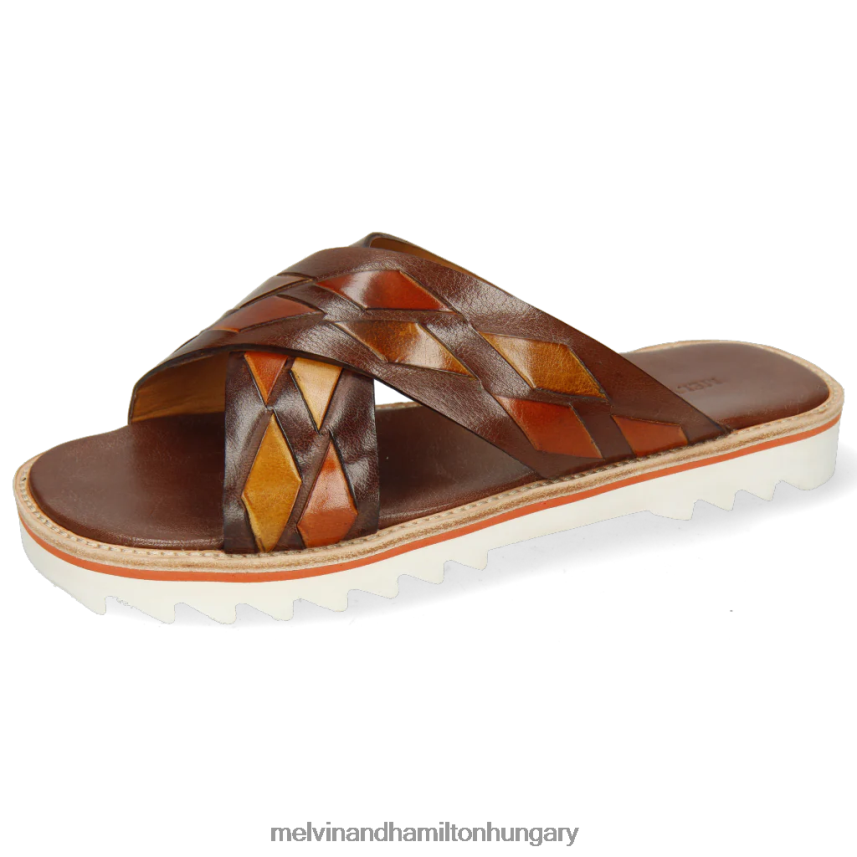 férfiak Melvin & Hamilton 42FNT733 öszvérek barna sam 37