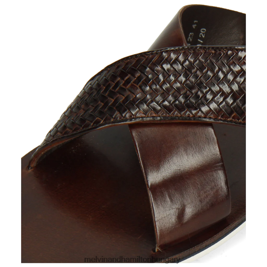 férfiak Melvin & Hamilton 42FNT735 öszvérek barna sam 23