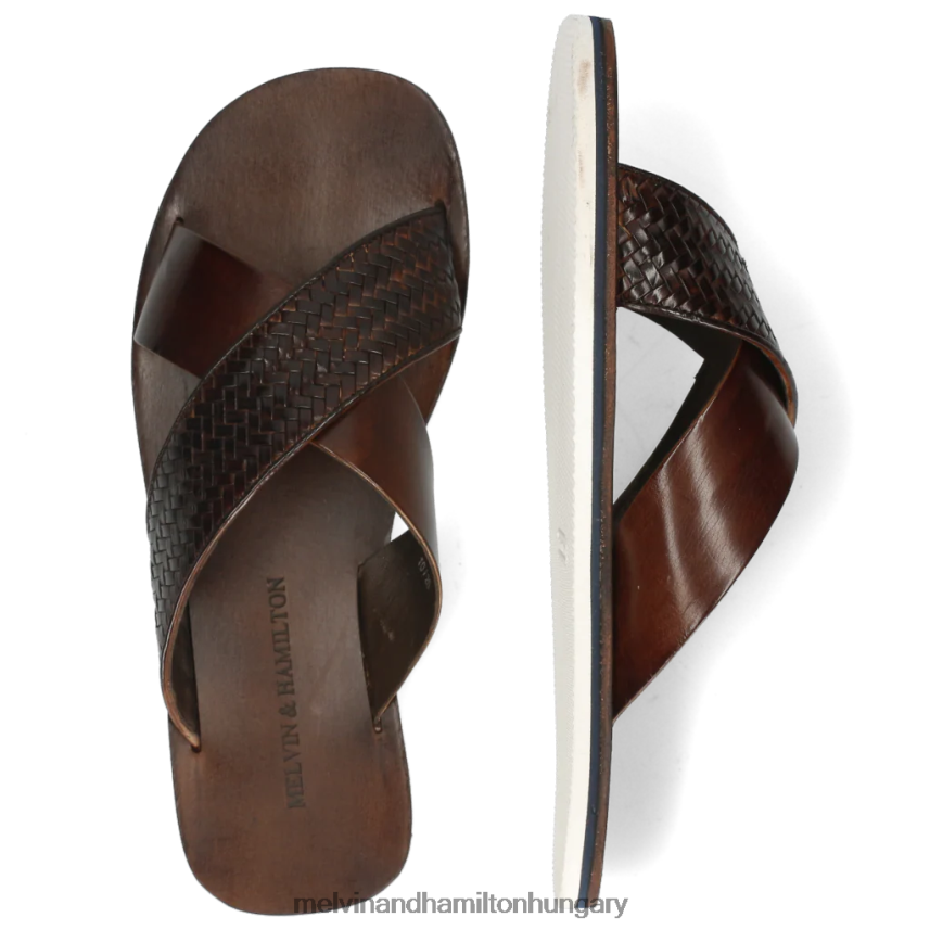 férfiak Melvin & Hamilton 42FNT735 öszvérek barna sam 23