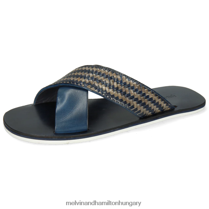 férfiak Melvin & Hamilton 42FNT739 öszvérek kék sam 23