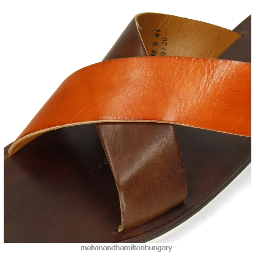 férfiak Melvin & Hamilton 42FNT741 öszvérek barna sam 5