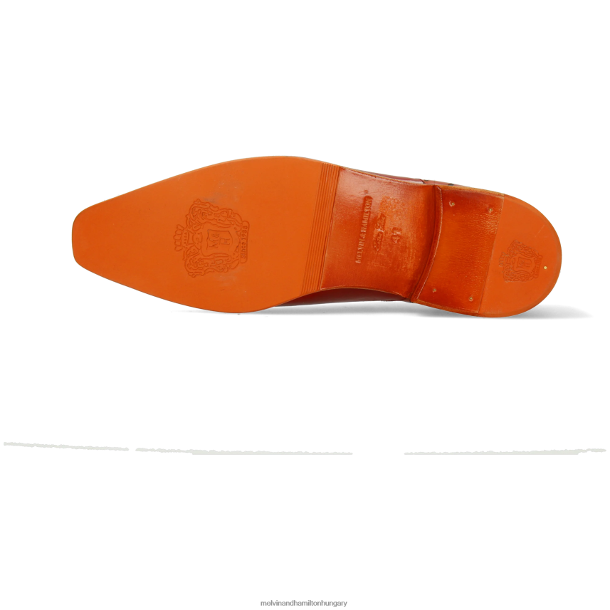 férfiak Melvin & Hamilton 42FNT154 oxford cipő piros Lewis 53