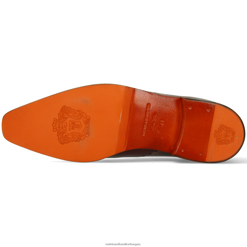 férfiak Melvin & Hamilton 42FNT184 oxford cipő piros lándzsa 41