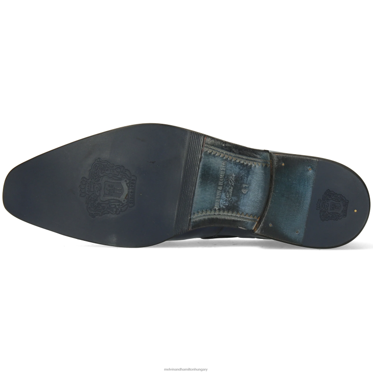 42FNT296 papucscipő kék Melvin & Hamilton leonardo 1 férfiak