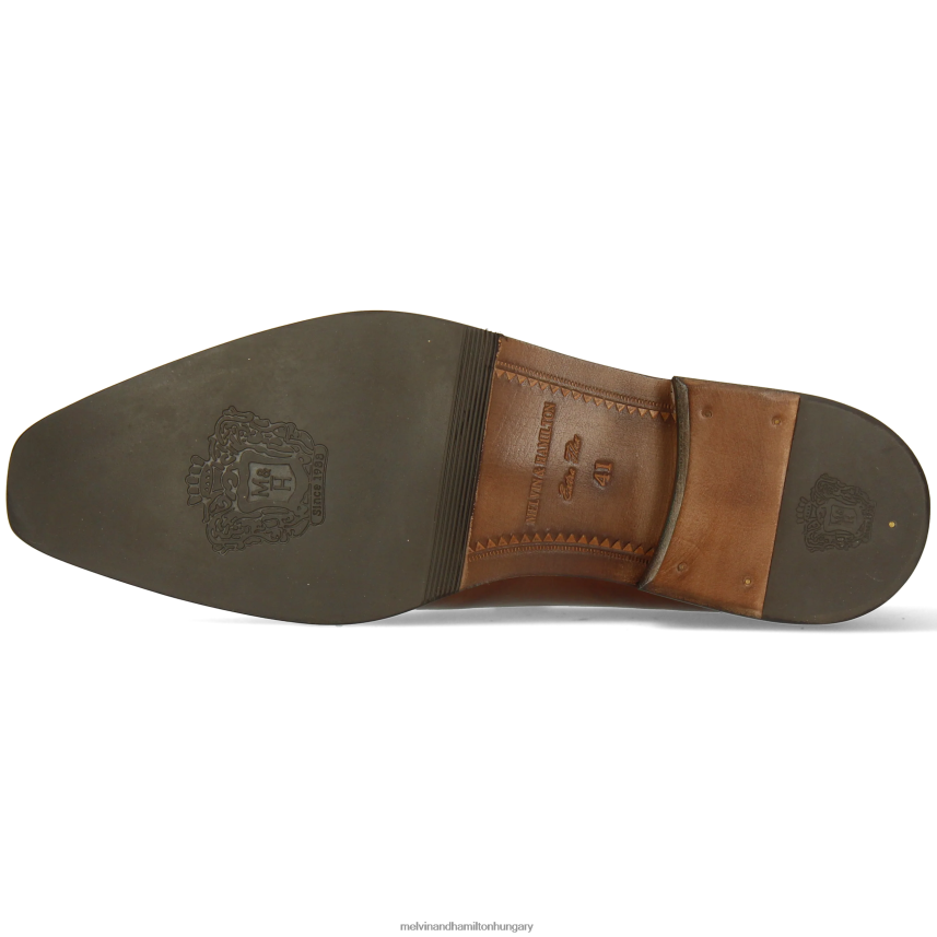 férfiak Melvin & Hamilton 42FNT221 papucscipő barna leonardo 24