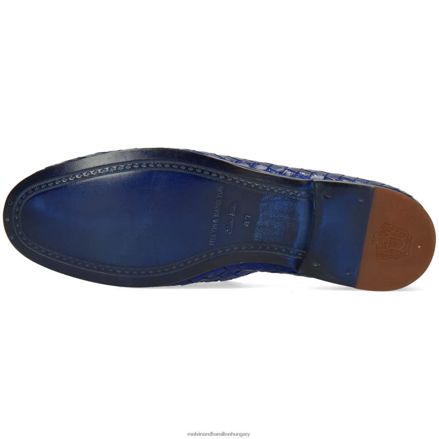 férfiak Melvin & Hamilton 42FNT266 papucscipő kék clive 22