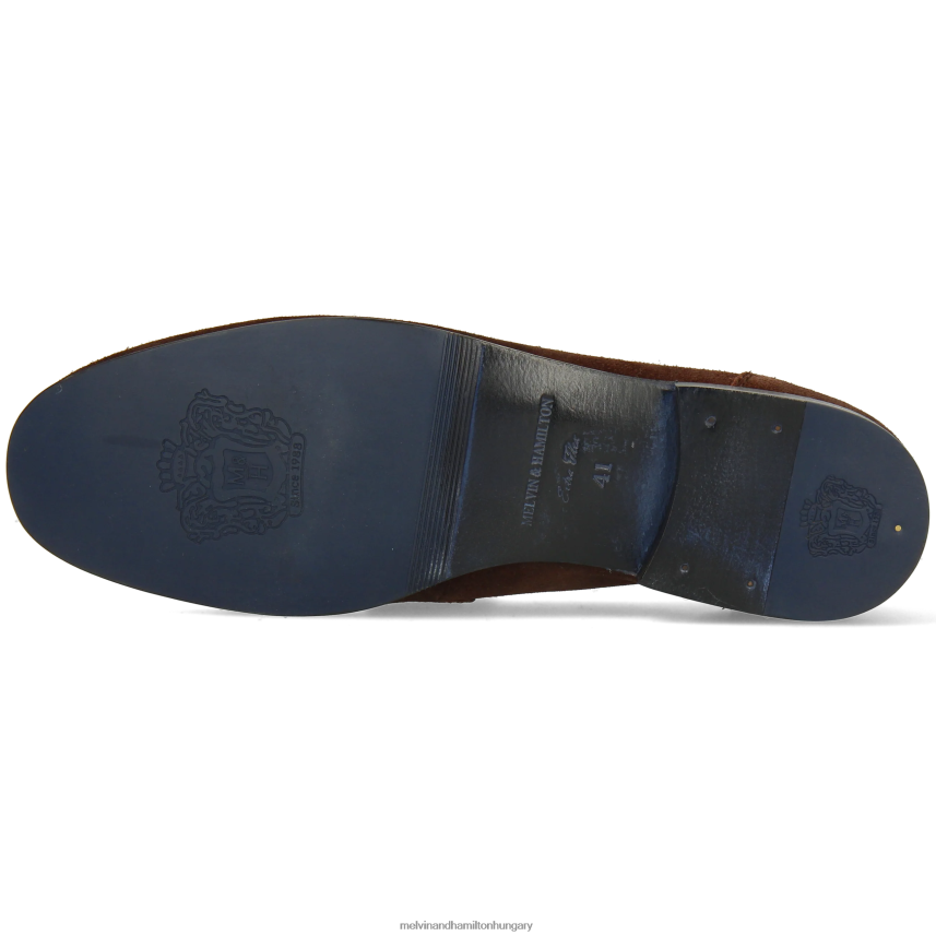 férfiak Melvin & Hamilton 42FNT270 papucscipő barna clive 16