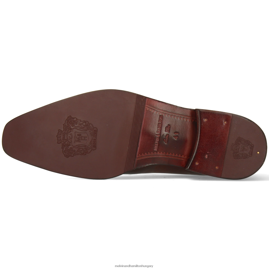 férfiak Melvin & Hamilton 42FNT272 papucscipő barna leonardo 24