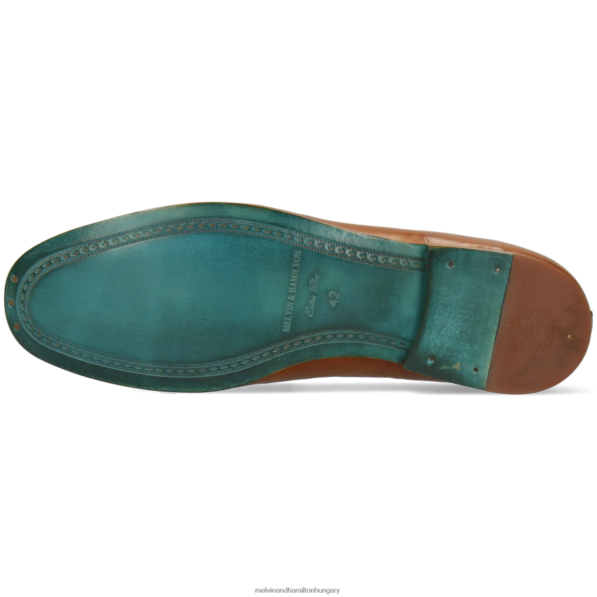 férfiak Melvin & Hamilton 42FNT278 papucscipő barna clive 1