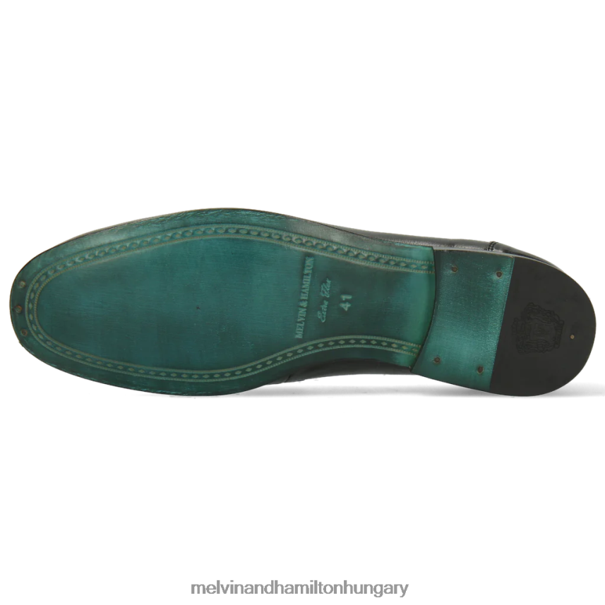 férfiak Melvin & Hamilton 42FNT284 papucscipő fekete clive 16