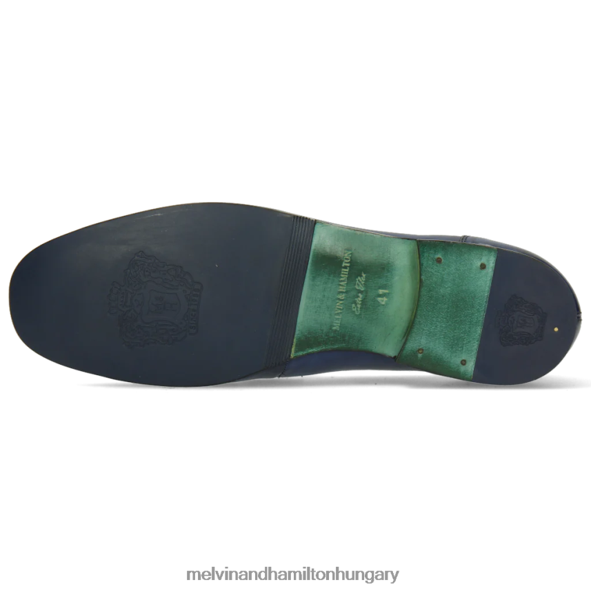 férfiak Melvin & Hamilton 42FNT285 papucscipő kék clive 16