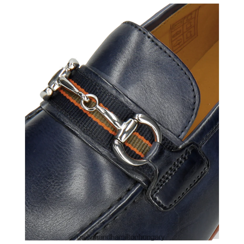 férfiak Melvin & Hamilton 42FNT303 papucscipő kék clive 16