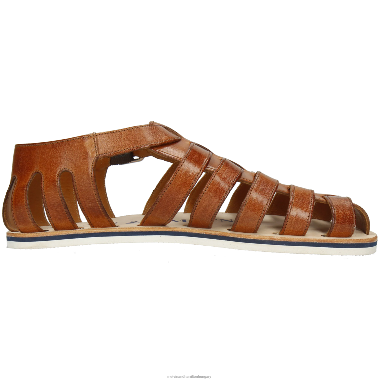 42FNT766 szandál barna Melvin & Hamilton sam 3 férfiak