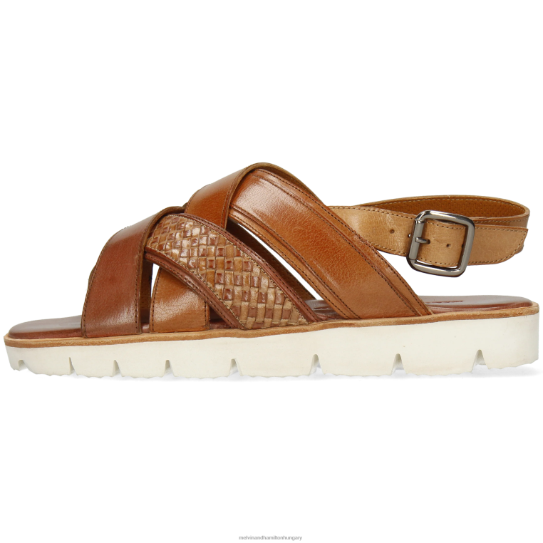42FNT776 szandál barna Melvin & Hamilton sam 46 férfiak