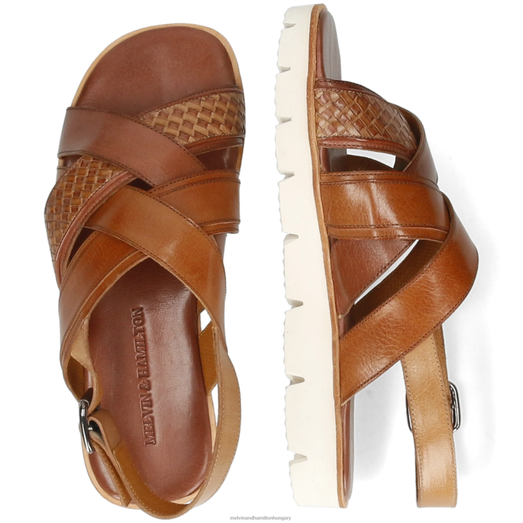 42FNT776 szandál barna Melvin & Hamilton sam 46 férfiak