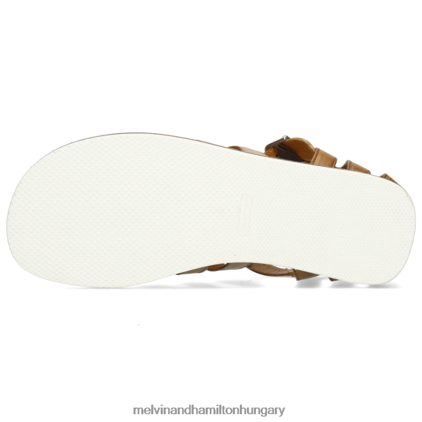 férfiak Melvin & Hamilton 42FNT754 szandál barna sam 3