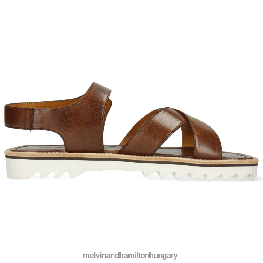 férfiak Melvin & Hamilton 42FNT757 szandál barna sam 33