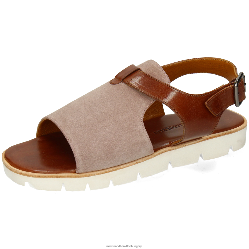 férfiak Melvin & Hamilton 42FNT760 szandál barna sam 41