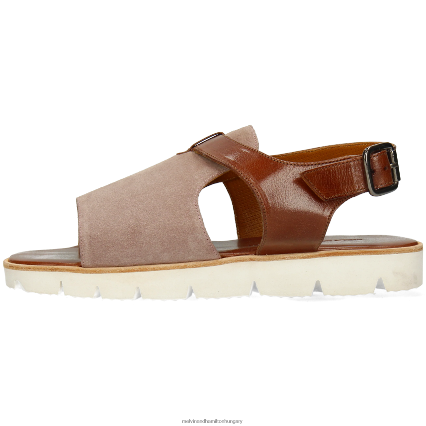 férfiak Melvin & Hamilton 42FNT760 szandál barna sam 41