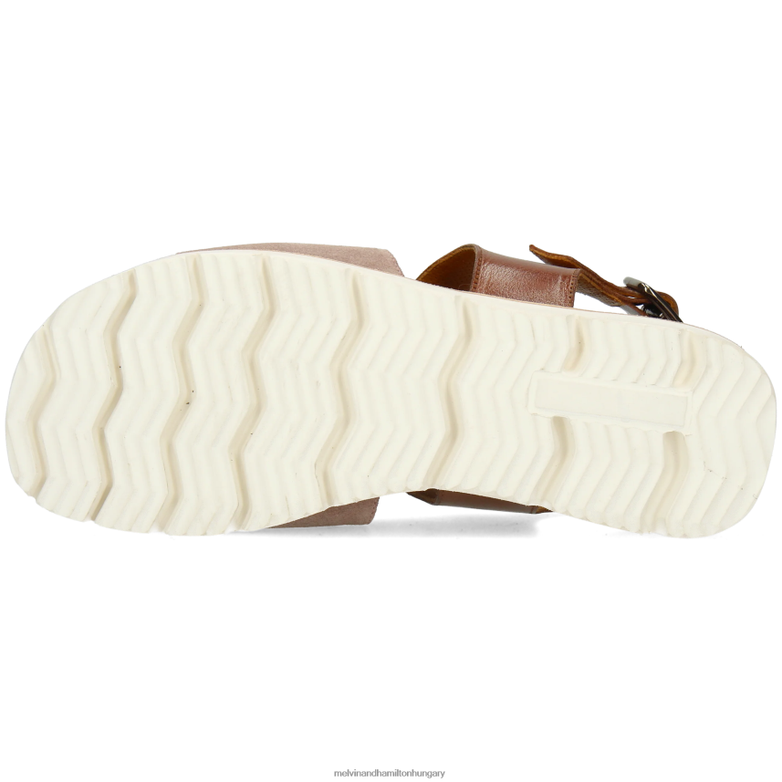 férfiak Melvin & Hamilton 42FNT760 szandál barna sam 41