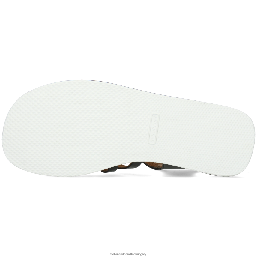 férfiak Melvin & Hamilton 42FNT763 szandál fekete sam 39