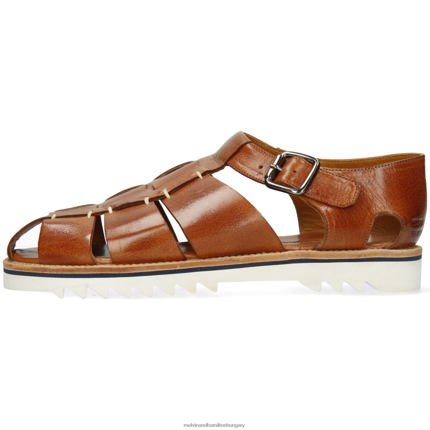 férfiak Melvin & Hamilton 42FNT764 szandál barna sam 29