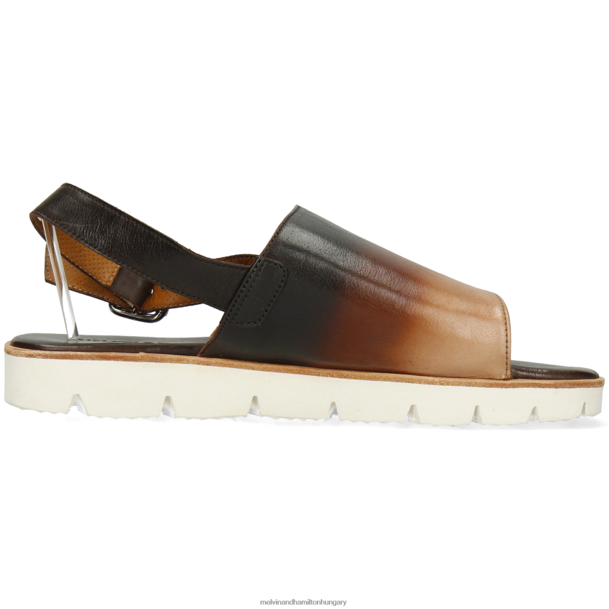 férfiak Melvin & Hamilton 42FNT771 szandál barna sam 45