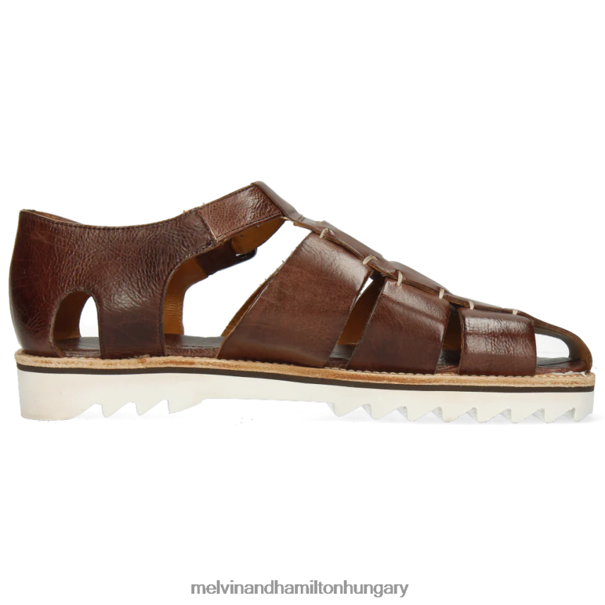 férfiak Melvin & Hamilton 42FNT773 szandál barna sam 29