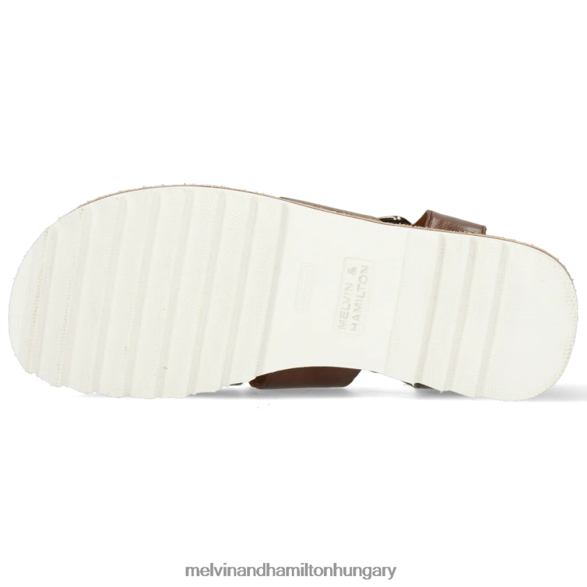 férfiak Melvin & Hamilton 42FNT773 szandál barna sam 29