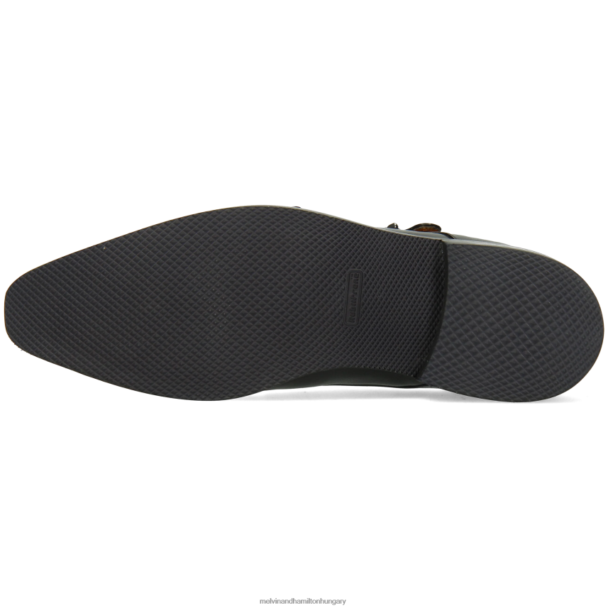 férfiak Melvin & Hamilton 42FNT329 szerzetes cipő fekete freddy 1