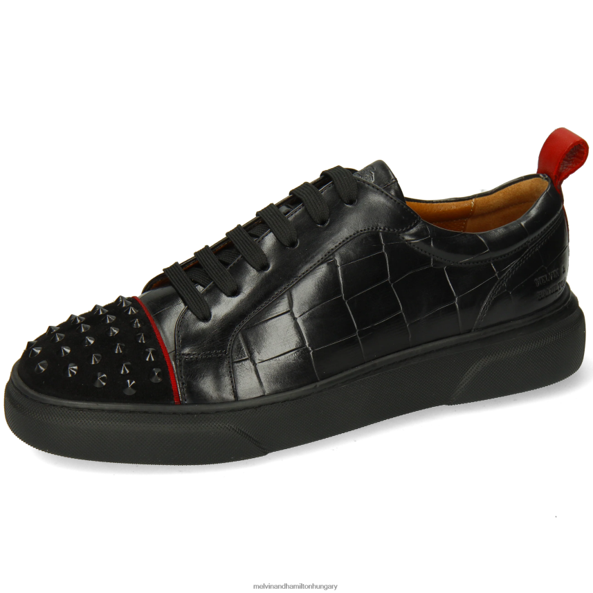 férfiak Melvin & Hamilton 42FNT572 tornacipő fekete Harvey 12