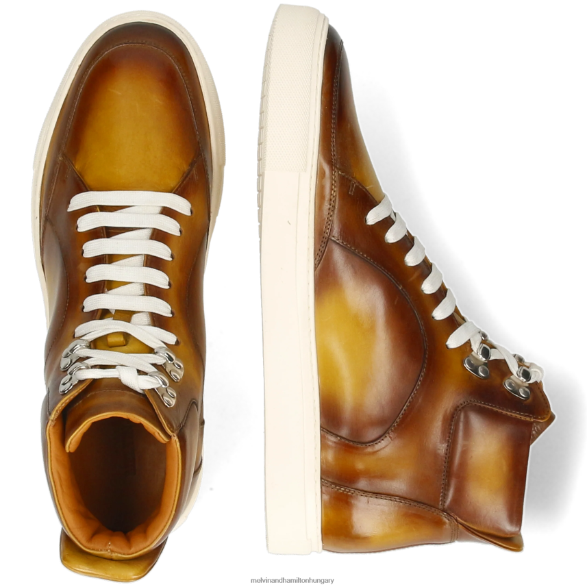 férfiak Melvin & Hamilton 42FNT595 tornacipő világos barna Harvey 89