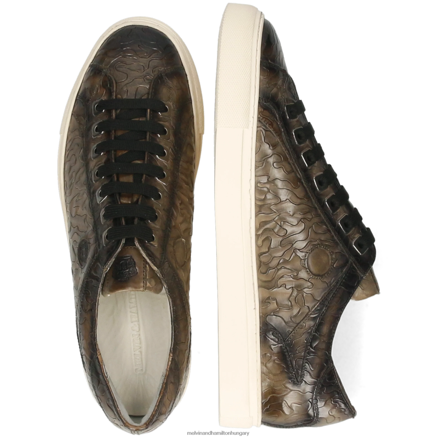 férfiak Melvin & Hamilton 42FNT602 tornacipő khaki Harvey 9