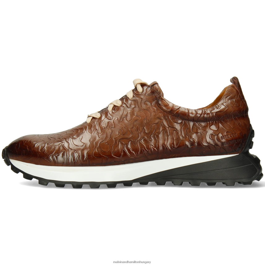 férfiak Melvin & Hamilton 42FNT624 tornacipő barna richmond 3