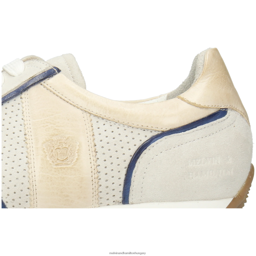 férfiak Melvin & Hamilton 42FNT625 tornacipő fehér sziklás 2
