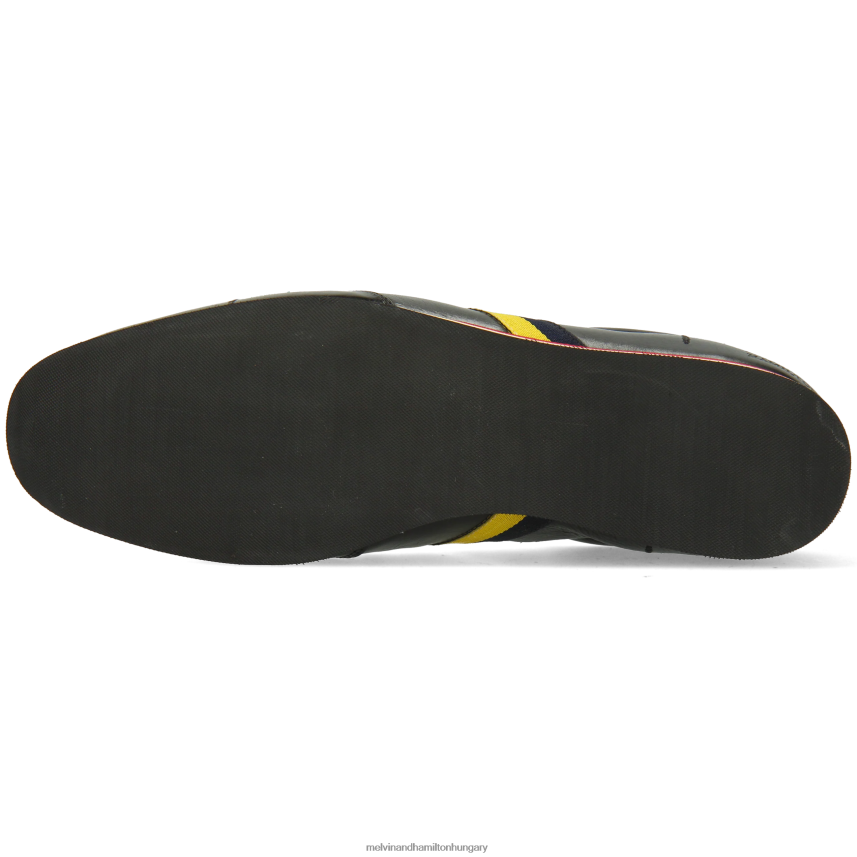 férfiak Melvin & Hamilton 42FNT631 tornacipő fekete pharell 3