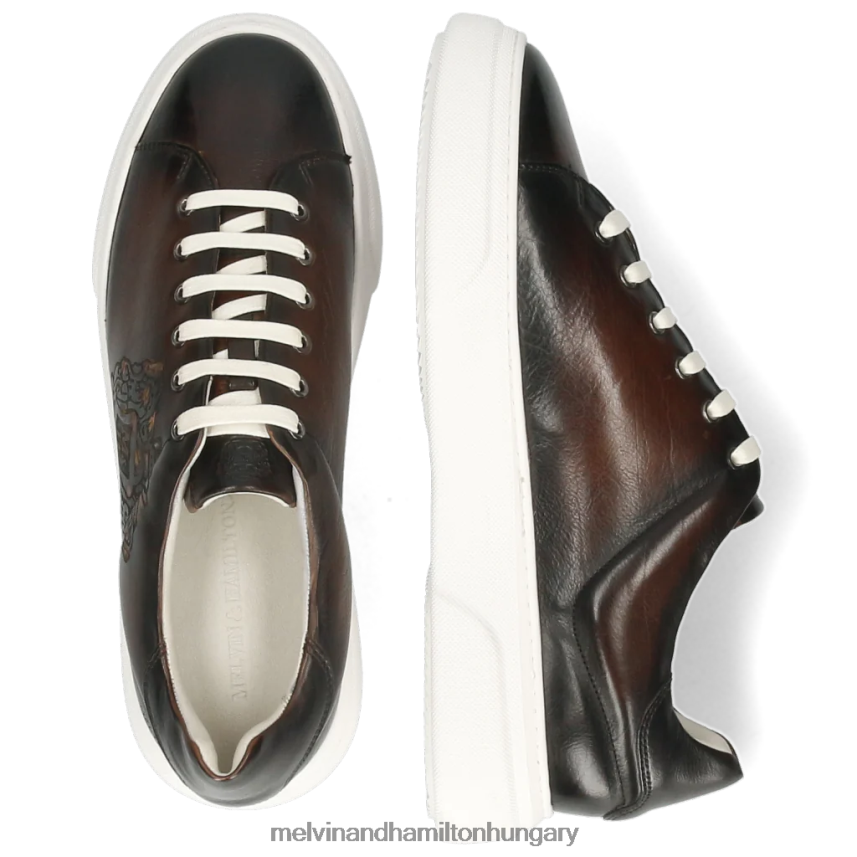 férfiak Melvin & Hamilton 42FNT641 tornacipő barna Harvey 47