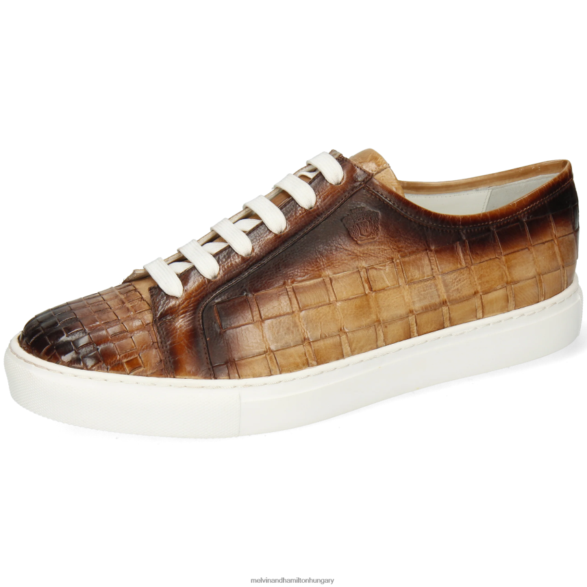 férfiak Melvin & Hamilton 42FNT677 tornacipő barna Harvey 61