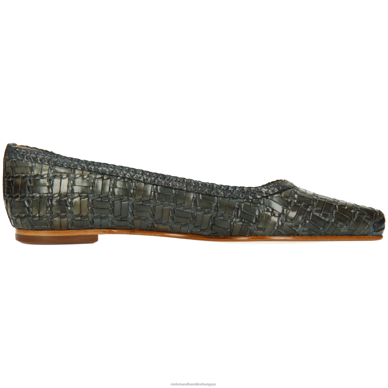 42FNT1954 balettpumpák khaki Melvin & Hamilton Alexa 45 nők