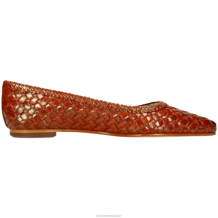 42FNT1955 balettpumpák narancs Melvin & Hamilton Alexa 46 nők