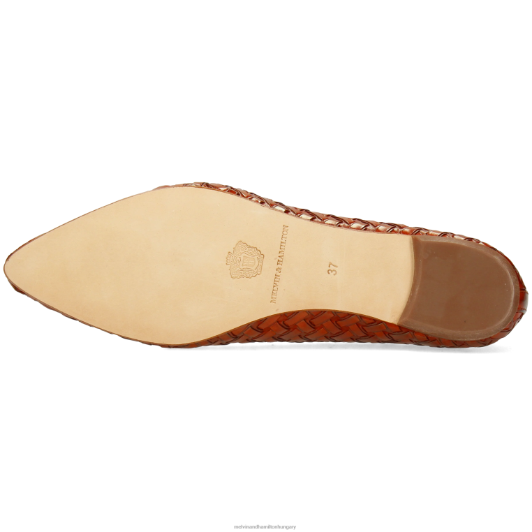 42FNT1955 balettpumpák narancs Melvin & Hamilton Alexa 46 nők