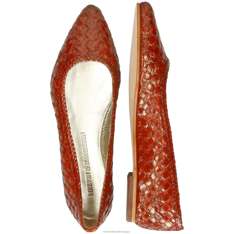 42FNT1955 balettpumpák narancs Melvin & Hamilton Alexa 46 nők