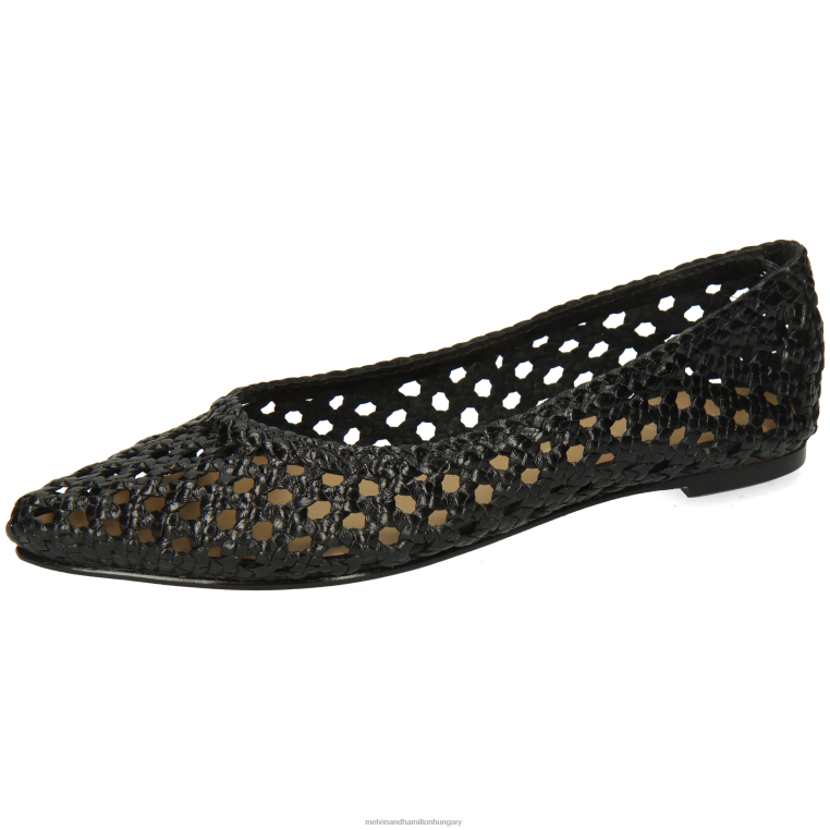 42FNT1957 balettpumpák fekete Melvin & Hamilton Alexa 16 nők